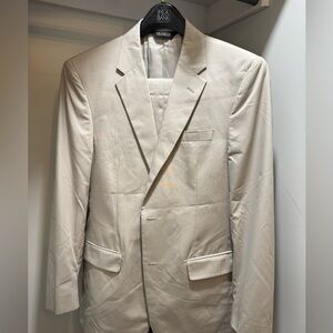 Jos. A. Bank Men's Light Sand color Single-Breasted double vent Suit